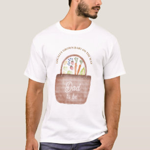Camiseta Chá de Bebê Tema Feira do Produtor para Futuro Pap