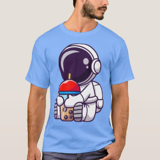 Camiseta Chá De Bolha Bastante No Espaço