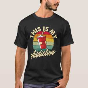 Camiseta Chá de bolha é meu Vício Boba Drink