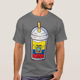 Camiseta Chá de bolha Equador Premium equatoriano