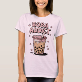Camiseta Chá de Bolhas Viciado em Boba