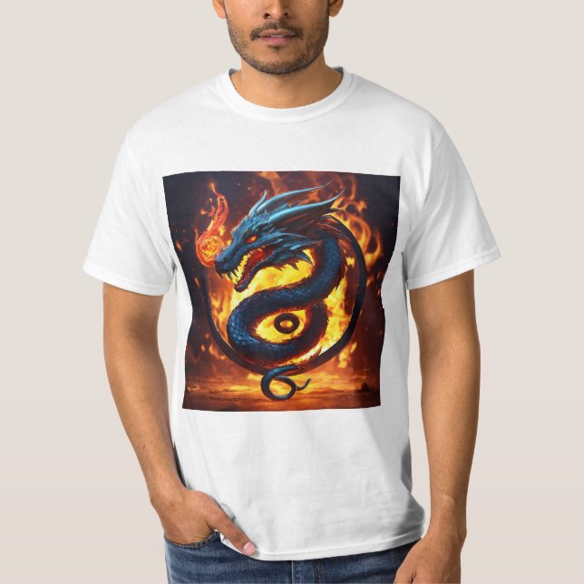 Camiseta Chá De Dragão Furtado, Blaze. (Frente)