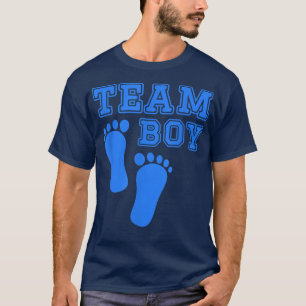 Camiseta Chá de fraldas Azul da Equipe de Revolução de Gêne