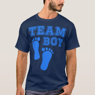 Camiseta Chá de fraldas Azul da Equipe de Revolução de Gêne