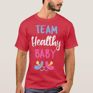 Camiseta Chá de fraldas de Gravidez do Bebê Saudável
