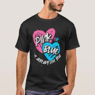 Camiseta Chá de fraldas de lançamento do bebê Genes futuros