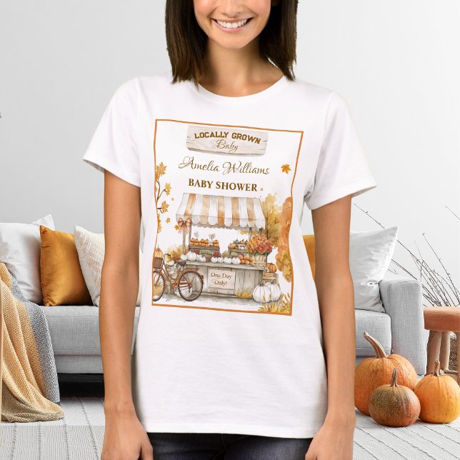 Camiseta Chá de fraldas de Mercado Russo dos Agricultores d (Criador carregado)