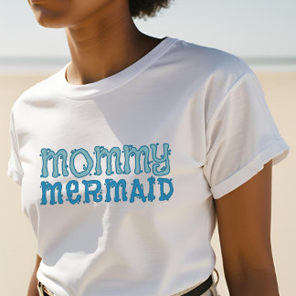 Camiseta Chá de fraldas de praia da mamãe T-Shirt