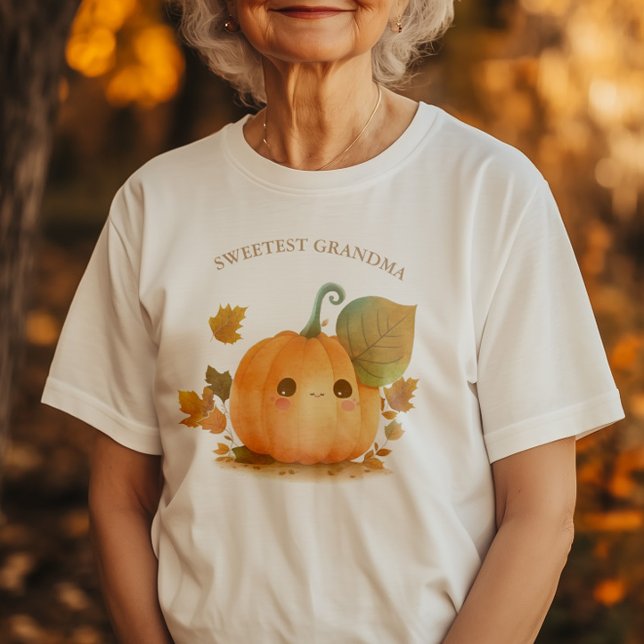 Camiseta Chá de fraldas de queda de abóbora doce (Pumpkin and spice, all things nice!)