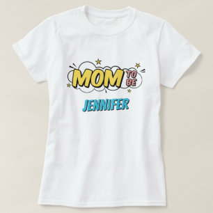 Camiseta Chá de fraldas de Super Herói do Livro