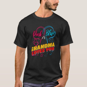 Camiseta Chá de fraldas do Partido Revelação de Gênero Pink