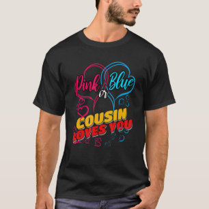 Camiseta Chá de fraldas do Partido Revelação de Gênero Pink