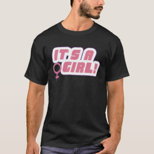Camiseta Chá de fraldas É uma Revelação de Gênero Menino