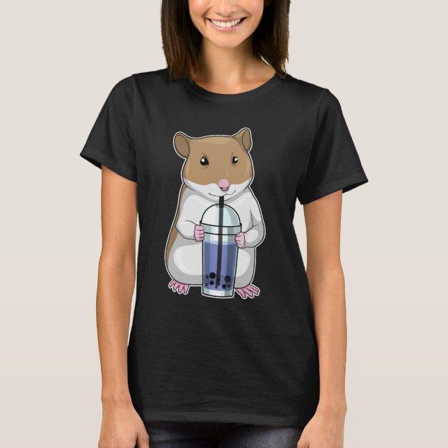 Camiseta Chá de Hamster Boba (Frente)