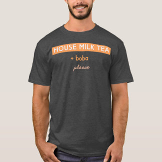 Camiseta Chá de Leite da Casa com Boba