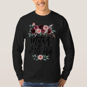 Camiseta Chá de Noiva Casamento Para a Noiva Mamãe Mãe Da