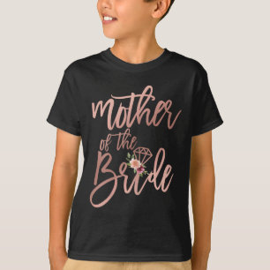 Camiseta Chá de Noiva Para a Mãe da Noiva Da Noiva Mãe Do N