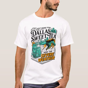 Camiseta Chá doce de Dallas Texas e clima severo