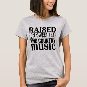 Camiseta Chá doce e bonito Cantinho de Música country e Art