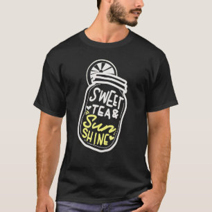 Camiseta Chá Doce E Jar De Diversão Sunshine Para O Sul
