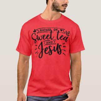 CAMISETA CHÁ DOCE E JESUS OBSESSADO POR PRESENTES DE CHÁ