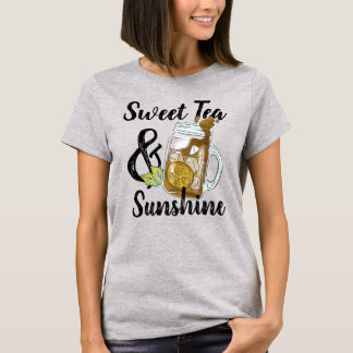 Camiseta Chá doce e T-Shirt sunshine