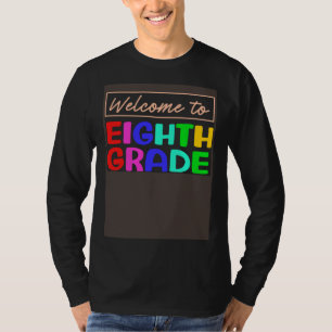 Camiseta Chá dos Alunos do 8º Ano no Primeiro Dia de Aula