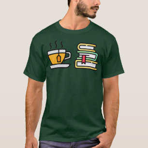 Camiseta Chá e Livros