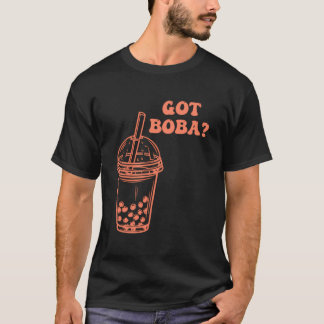 Camiseta Chá Engraçado E Boba Tea