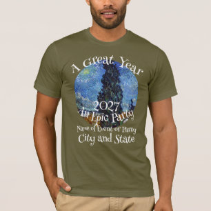Camiseta Chá HG FV LF Brunch Almoço Pátio Jardim 2027 Festa