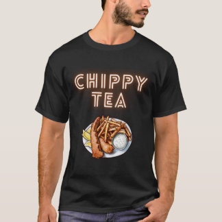 Camiseta Chá ou peixe-espada e camisa-Design