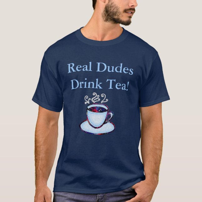Camiseta Chá real da bebida dos gajos! (Frente)