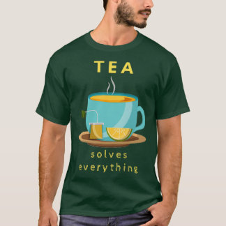 Camiseta Chá resolve tudo 72