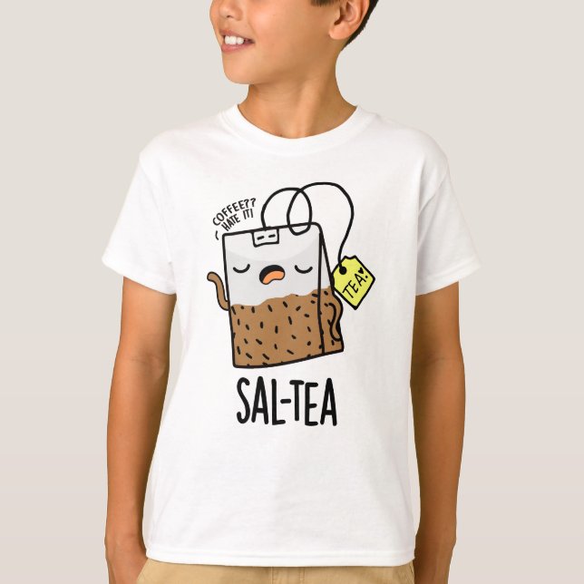Camiseta Chá Salgado Piada de Chá Divertida  (Frente)