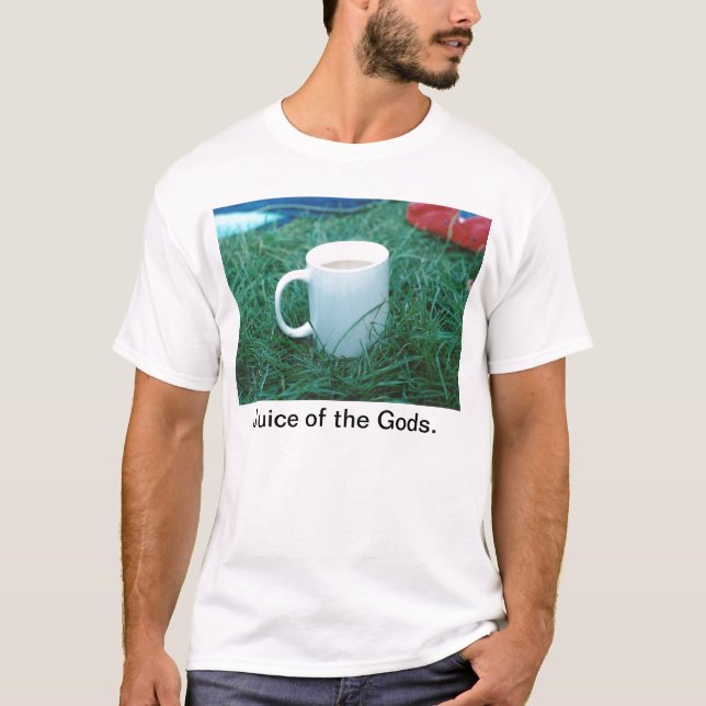 Camiseta Chá, suco dos deuses (Frente)