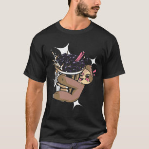 Camiseta Chá Verde Boba E Taro E Chá De Leite Com Llo Cento