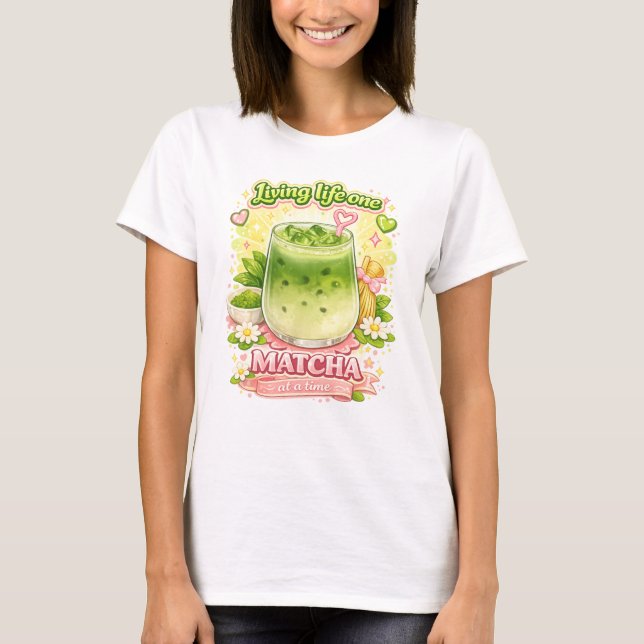 Camiseta Chá Verde Matcha (Frente)