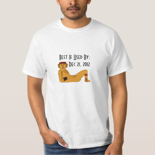 Camiseta Chac-mool data de validade BIUB 21 de dezembro de