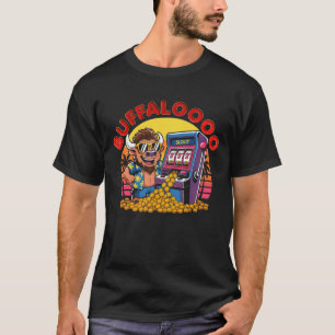 Camiseta Chacota De Máquina Buffalooo Com Moedas