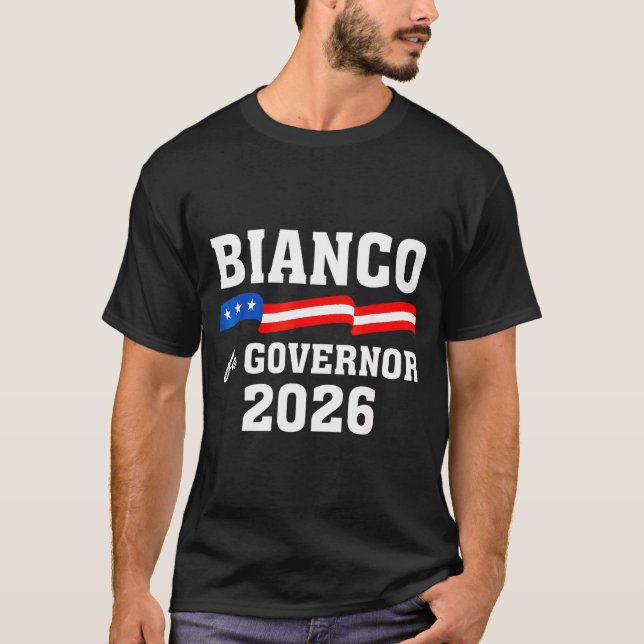 Camiseta Chad Bianco For Governor Of California 2026  (Frente)