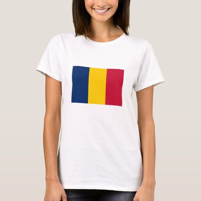 Camiseta Chad Flag (Frente)