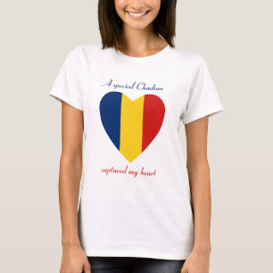 Camiseta Chad Flag Sweetheart T-Shirt