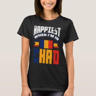 Camiseta Chade Chade Flag É Mais Feliz Quando Eu Estou No C
