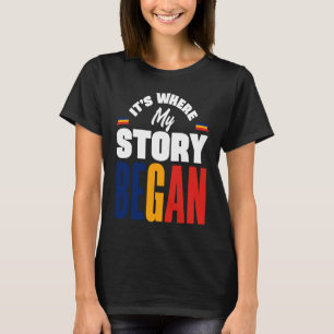 Camiseta Chade Chade Sinaliza Onde Minha História Começou