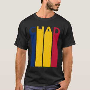 Camiseta Chade Vintage Chhad Flag Chade Flag