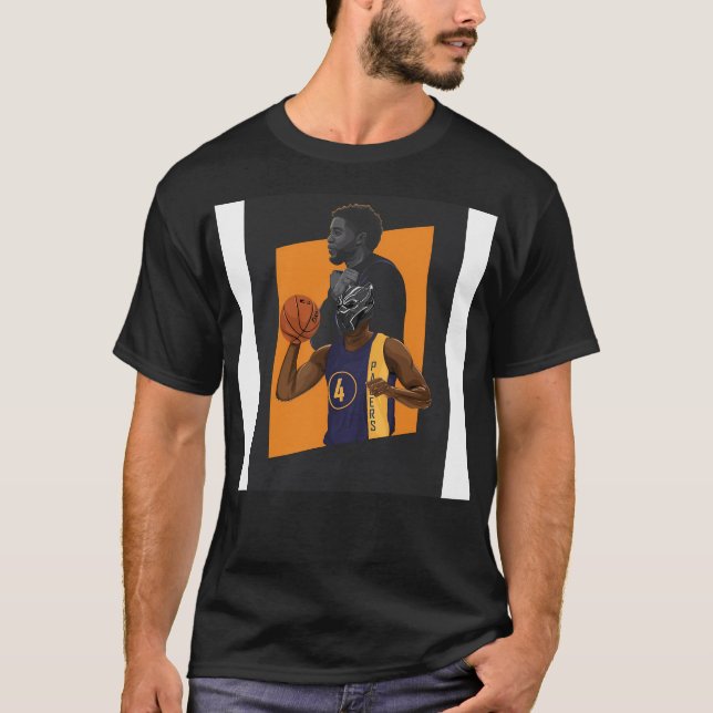 Camiseta Chadwick Boseman E Victor Oladipo (Frente)