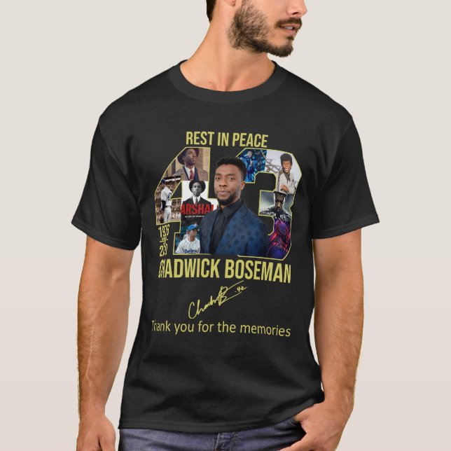 Camiseta Chadwick Tshirt para Men BOSEMAN (Frente)