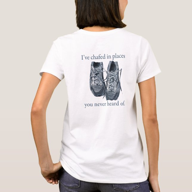 Camiseta Chafe Funny Runner Running T-shirt (Verso)