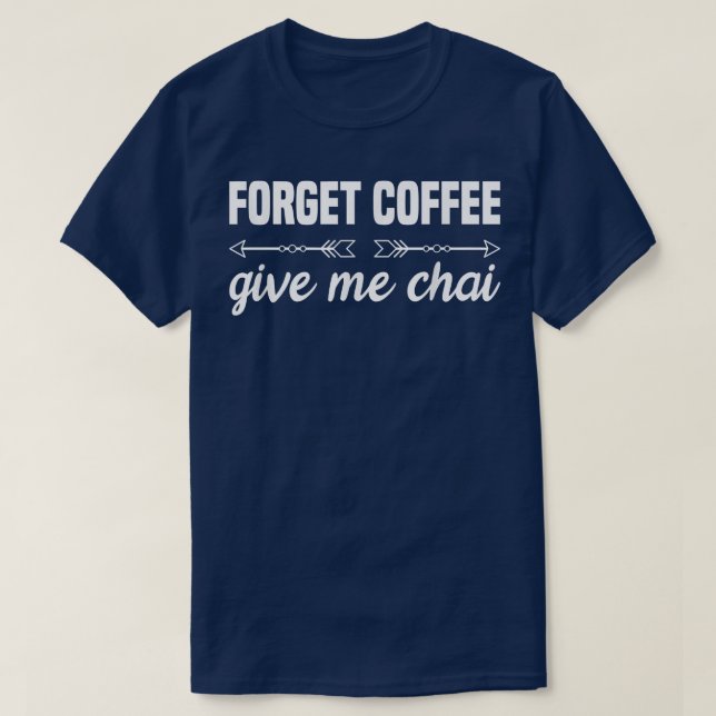 Camiseta Chai Tea Latte (Frente do Design)
