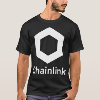 Camiseta Chainlink LINK Logo, Chainlink Crypto Logo Blockch